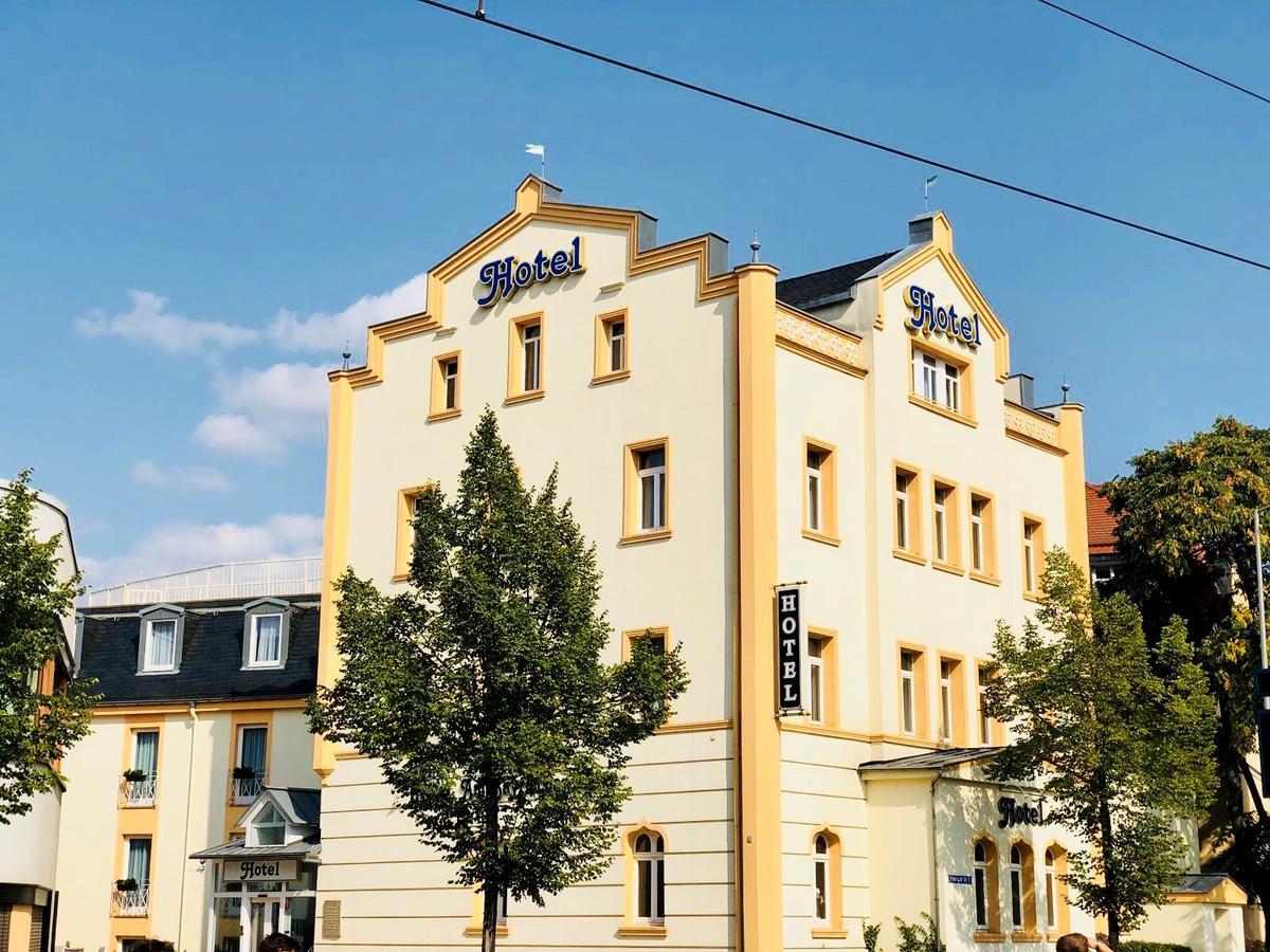 Hotel Am Bayrischen Platz Leipzig Buitenkant foto